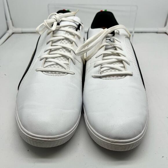Puma Shoes Mens 14 Scuderia Ferrari Drift Driving Sneaker 306226 White - Picture 5 of 9